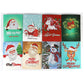 8-delige set Kerstkaart diamond painting