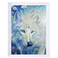 Witte Wolf - speciaal diamond painting